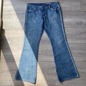 Buffalo  David Bitton Aqua Bootcut Jeans